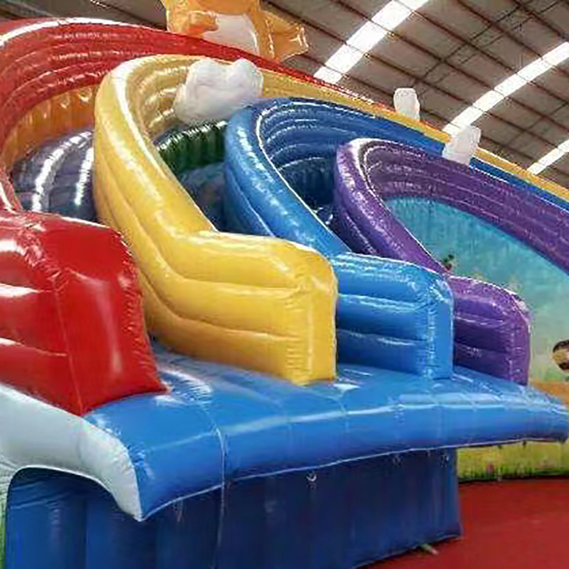 Tejido de poliéster recubierto de PVC para tobogán inflable