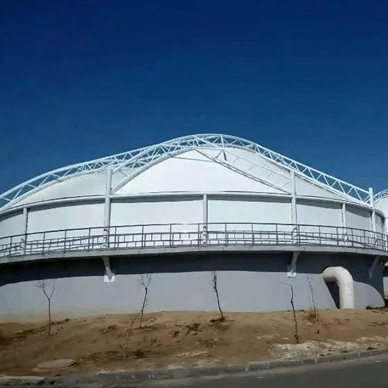 Estructura de Membrana de la Piscina de Aguas Residuales