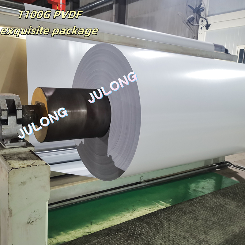 Tela de membrana de tracción de 1100G PVDF